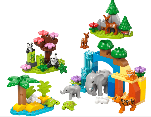 Duplo 3in1 Wild Animals Families