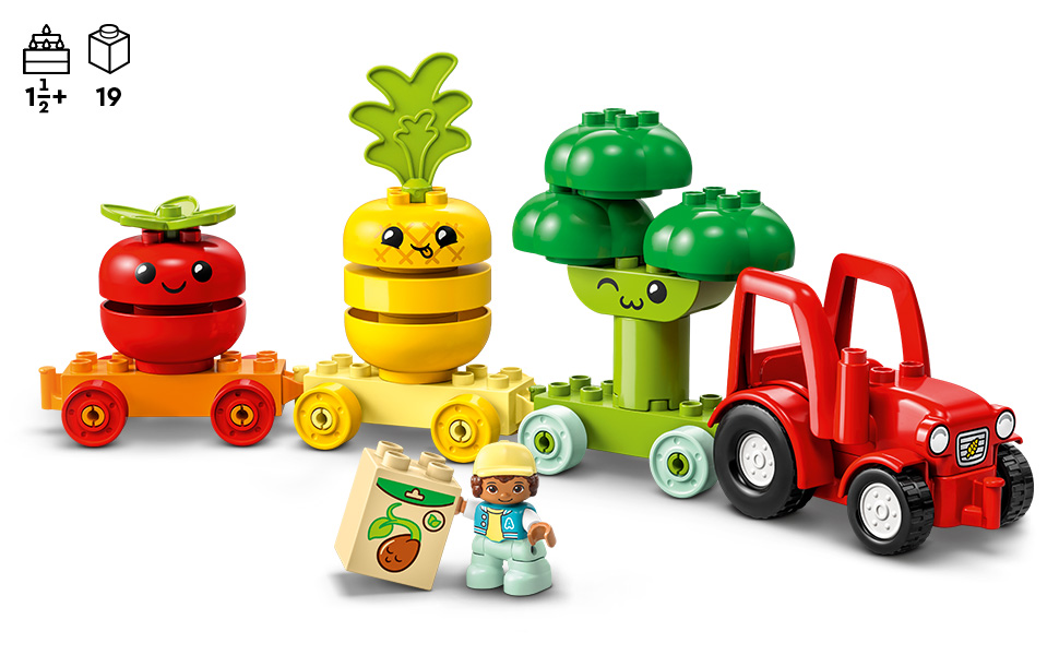 Duplo My First Fruit and Vegetable Tractor
