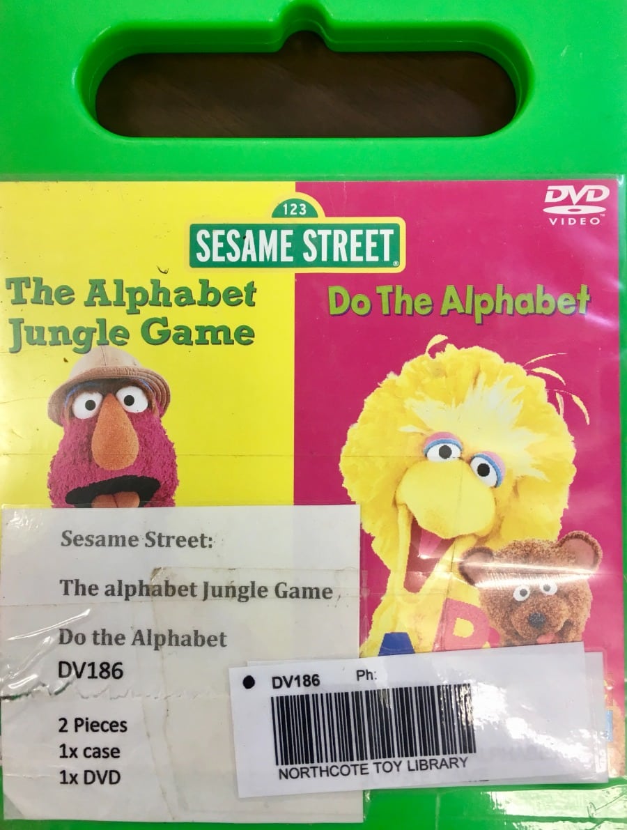 Sesame St Alphabet Jungle Game