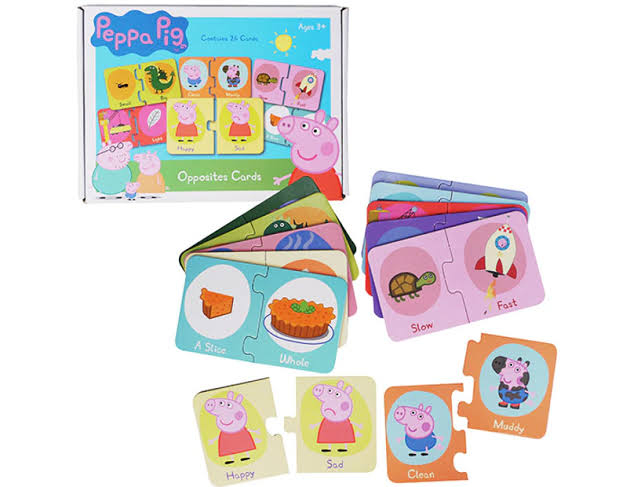 Peppa Pig Opposites Cards