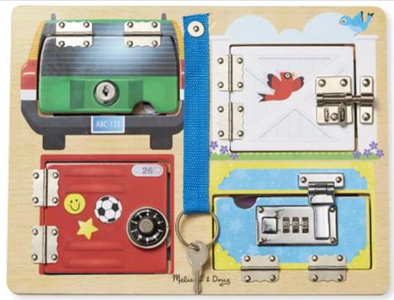Melissa & Doug Locks and Latches Board