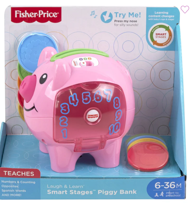 Laugh & Learn Smart Stages Piggy Bank