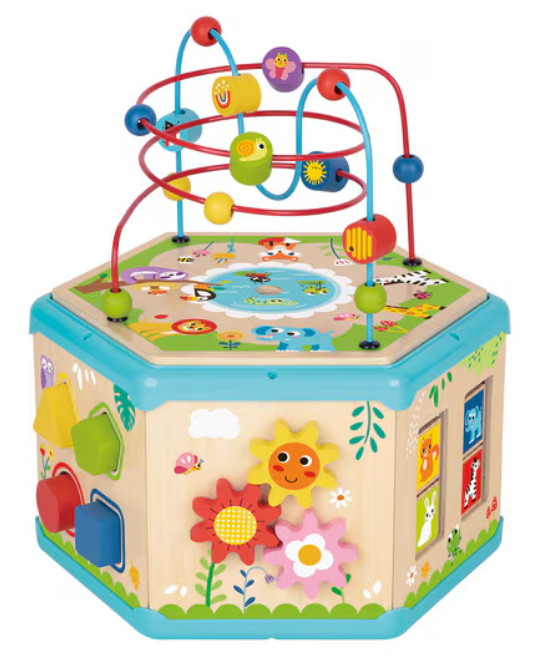 Tooky Toy 7-in-1 Activity Cube