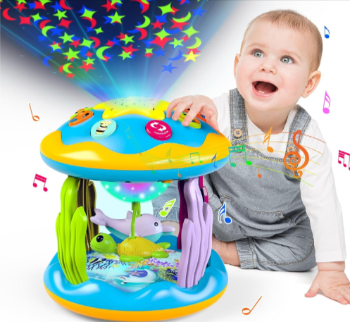 Musical Rotating Projector