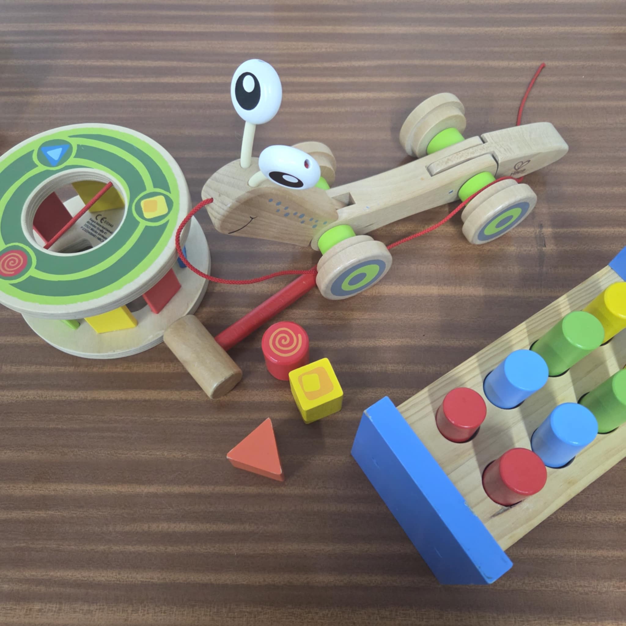 Infant Wooden Toy Box