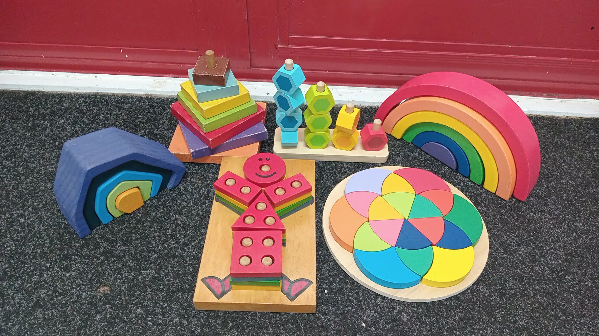 Infant Wooden Toys Box