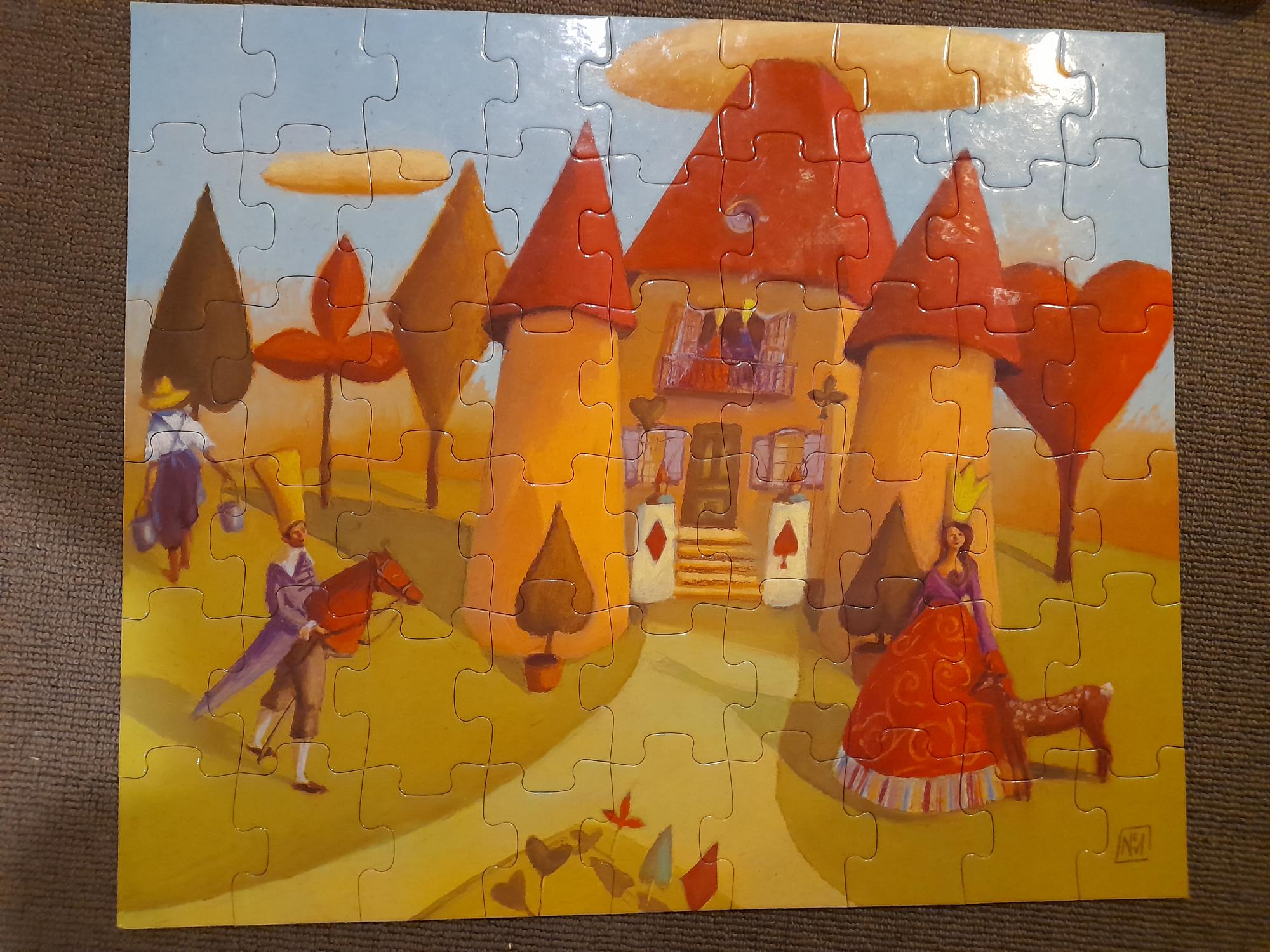 Queen of Hearts puzzle