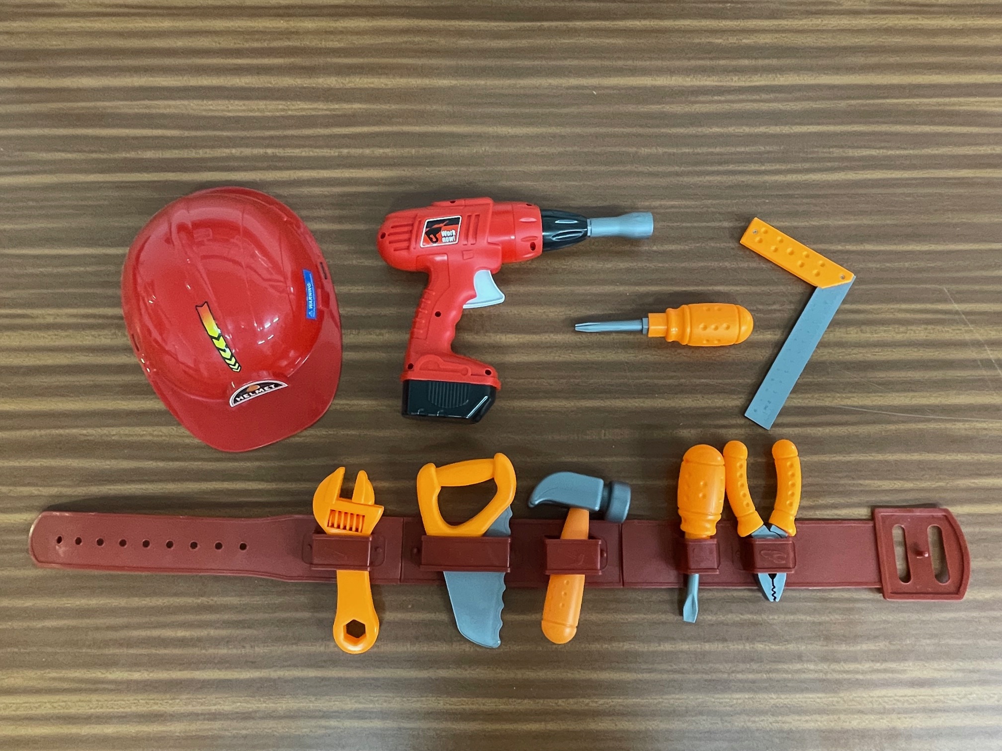 Construction tool belt and tools