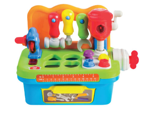 Light + Sounds Workbench and Shape Sorter