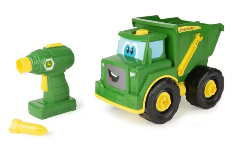 The John Deere Build-A-Buddy Green Dump Truck