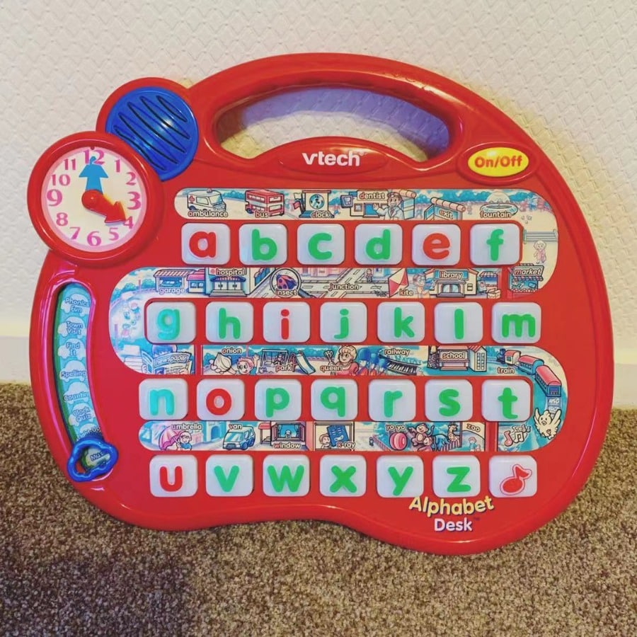 Vtech Alphabet Desk, Babies Kids, Infant Playtime On Carousell ...